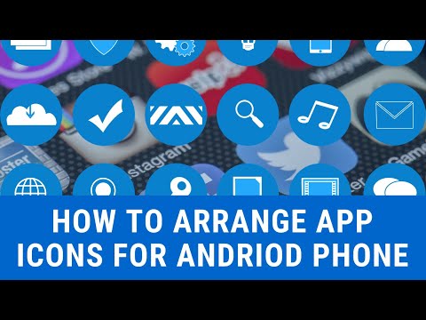 ✅How to rearrange or move the app icons in Android phone |  Rearrange Apps Icons