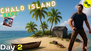 Raft Survival: Ocean Nomad Episode 2 | Reaching The Island 🌴 | Mobile Game In Hindi | The IGF Games