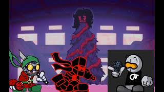 Cover art for Jingle Hells but Blast, Crisis Blast and Cedric sing it