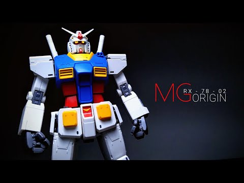 MG RX-78-02 Origin - BUILD & REVIEW - Gundam Origin plastic model kit