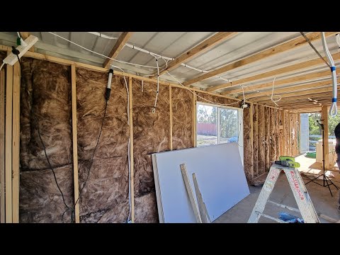 Insulating our Shipping Container Home