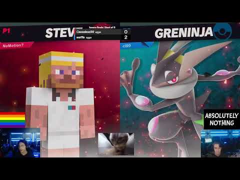 PURE Smash #134 Losers Finals - Waffle (Steve) vs. Causeless99 (Greninja)