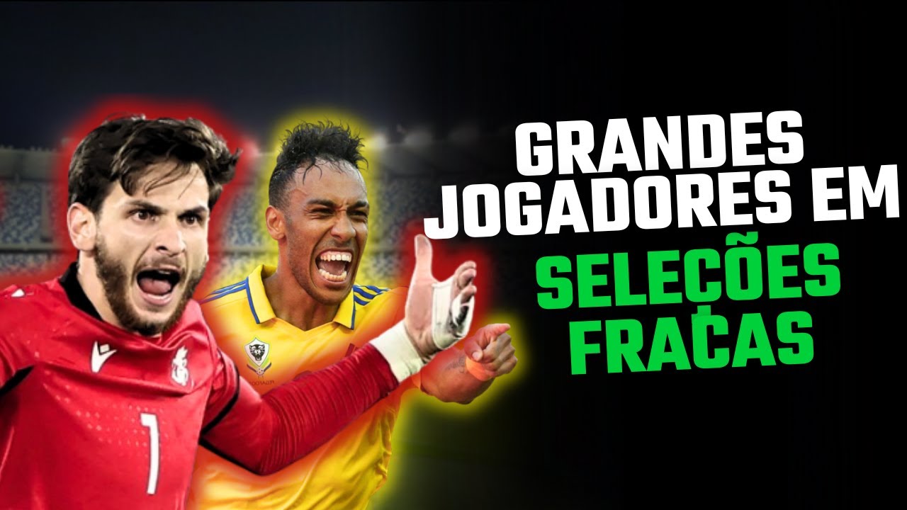 TOP 10 CRAQUES em SELEÇÕES FRACAS (E Tem Uma Surpresa no Final!)