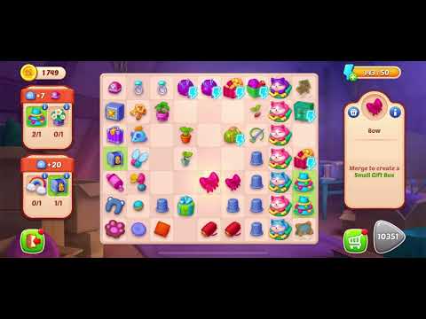 Homescapes Merge Game New Part 7 HD 3 - match puzzle Gameplay | android | IOS | GameGo Game