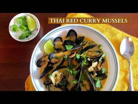 Thai Red Curry Mussels