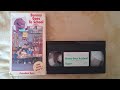 Opening To Barney Goes To School 1990 VHS Version 1