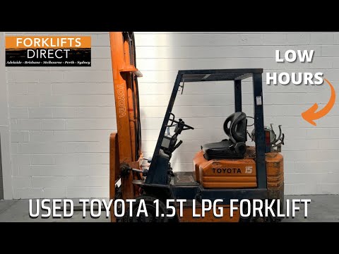 Used 1.5t Toyota LPG Forklift now available from Forklifts Direct