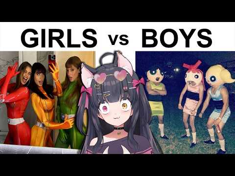 BOYS IS THIS TRUE?? | BEST of BOYS VS GIRLS MEMES V6 (reaction)