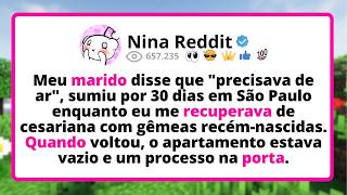 Meu MARIDO disse que "precisava de ar", SUMIU por 30 dias em São Paulo ENQUANTO eu me recuperava...