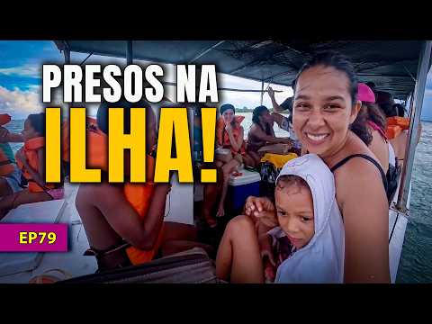 Sobrevivemos 72 Horas na KOMBI em uma ilha I TEMPESTADE NA ILHA DE ITAPARICA
