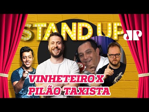 Vinheteiro x Pilao taxi driver - Stand Up Jovem Pan - 10/14/19