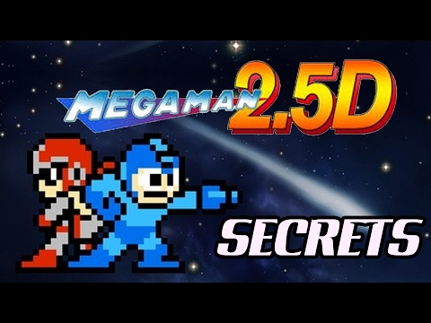 Mega Man 2.5D secrets