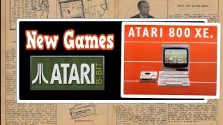 3 New Homebrew Games for Atari 8 new Atari 8bit (part 41)