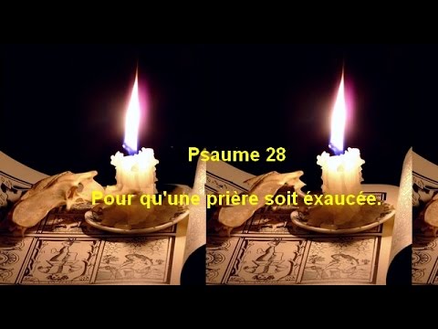 Psaume 28- Pour qu'une prière soit exaucée. En hébreu chanté et phonétique.
