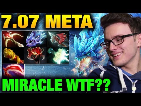 Miracle- Winter Wyvern SUPER CARRY 7.07 META Dota 2 Dueling Fates