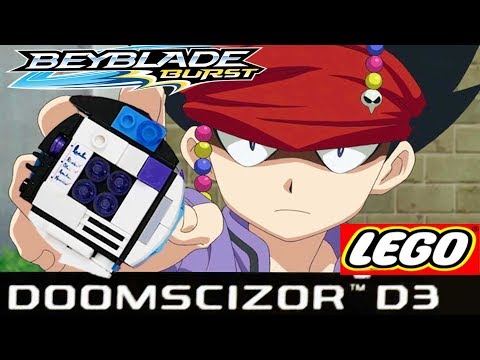 Бейблэйд из Лего Делаем DOOMSCIZOR D3 Как Сделать Думсайзор Д3 из Lego Beyblade Burst Evolution