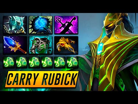 Top Dotabuff Carry Rubick - Dota 2 Pro Gameplay [Watch & Learn]