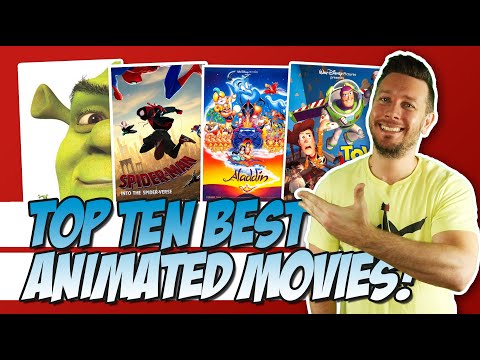 Top 10 Animated Movies!