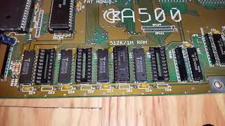 Adding 512K Memory Chips To An Amiga500 For 1MB Onboard