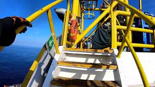 preview picture of video 'Offshore Drilling Rig: Sapura T-18 (GoPro Hero 7 Black)'