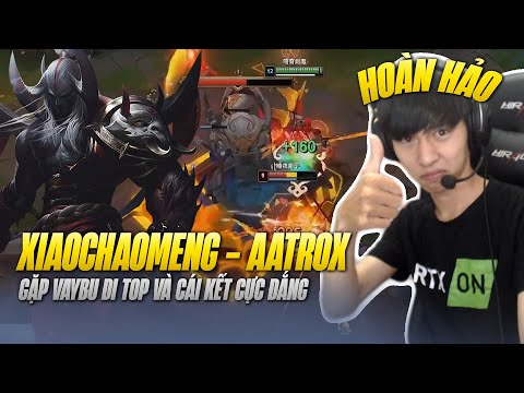 PICK VAYBU ĐI TOP VÀ CÁI KẾT CỰC ĐẮNG KHI GẶP NGAY AATROX ÁO CHOÀNG BÓNG ĐÊM CỦA XIAOCHAOMENG
