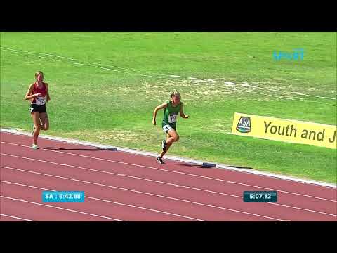 Girls’ U/18 2000m Steeplechase - ASA Junior Paarl