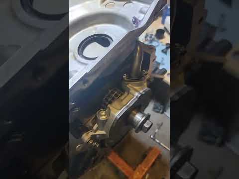 LS Double Roller Timing Cover Clearance.