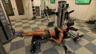 Abs Gym - Day 3 Exercise 3 - Straight Leg Lifts