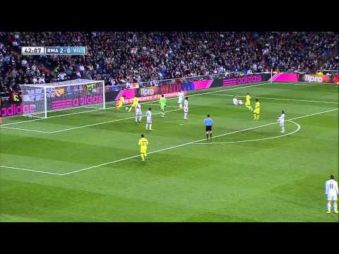 Gol de Mario (2-1) en el Real Madrid - Villarreal CF  - HD