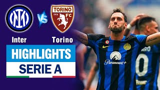 Highlights INTER MILAN vs TORINO: Thắng lợi chốt sổ - cúi chào tân vương Serie A 2023/24