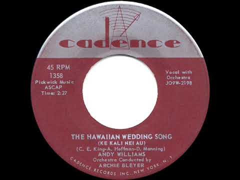 1959 HITS ARCHIVE: The Hawaiian Wedding Song - Andy Williams
