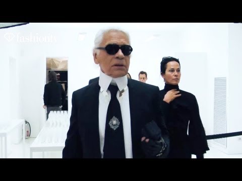 Designers at Work - Karl Lagerfeld, for Fendi Spring 2012 - The Strong Mathematician | FashionTV