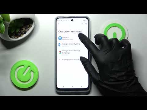 How to Turn Switch On / Off Auto-Correction on MOTOROLA Moto G62 5G - Text Settings