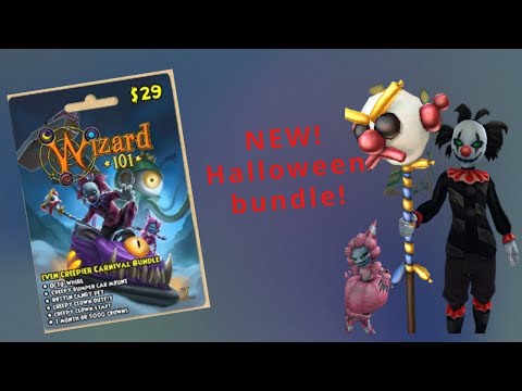 New Wizard101 Halloween Bundle Showcase