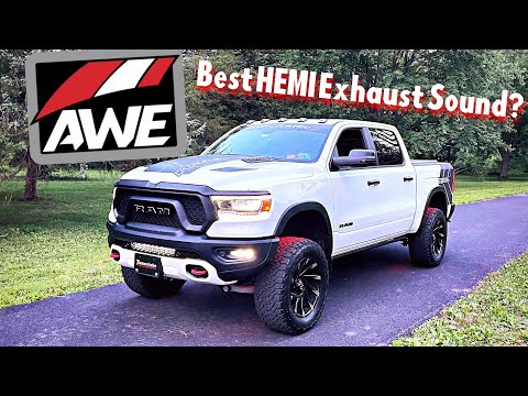 2019 Ram Rebel AWE Exhaust Sound Clips And Reaction