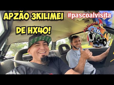 Cruising around town in a souped-up Voyage. A bakery kit with a powerful HX40. From Pica Pau!