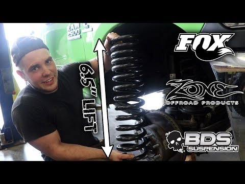 NEW Ram 2500 Cummins Turbo Diesel gets LIFTED!! (6.5\" LIFT KIT)