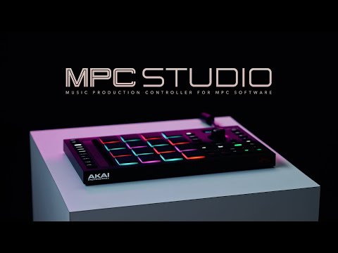 AKAI MPC Studio II kontroleris MIDI USB, Juodas