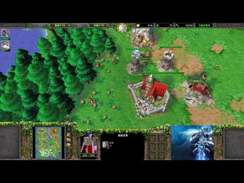 【皇冠之送出大招】魔兽争霸大帝解说 Satiini vs ThorZaIN CH