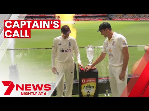 Australian Test Captain reveals his team ahead of the Ashes Opener | 7NEWS