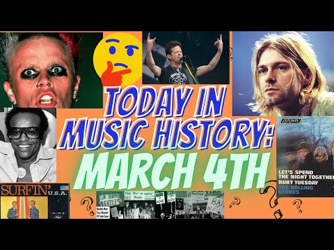 Today In Music History: March 4th