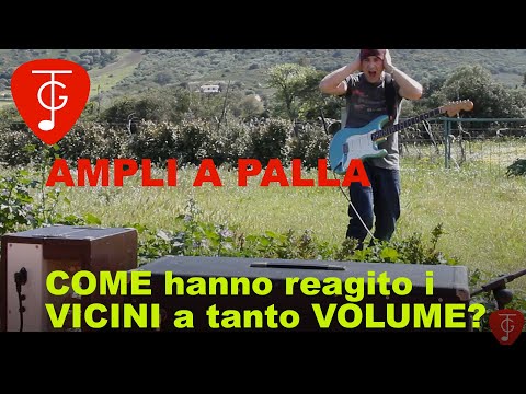 SUONO con il mio AMPLI a PALLA,  COME hanno reagito i VICINI? EFFETTI della quarantena su di me.