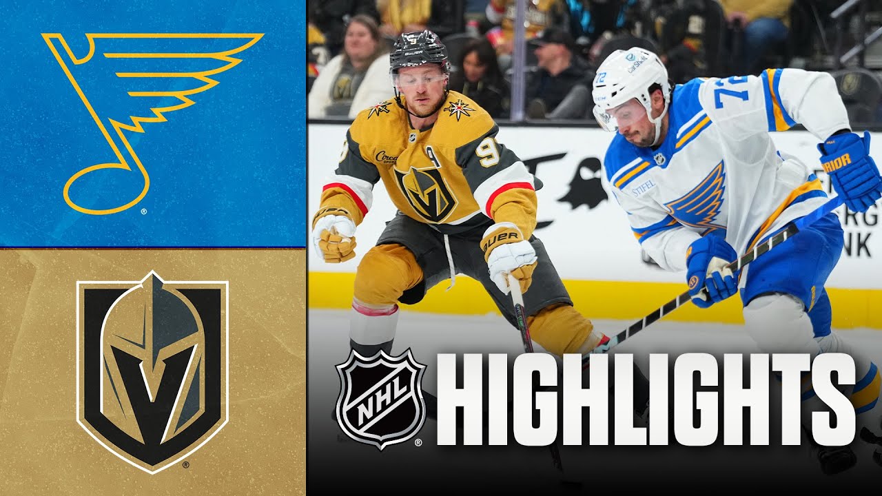 Blues vs. Golden Knights | NHL Highlights | January 10, 2026
