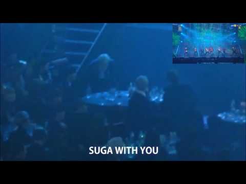 BTS reaction to EXO's Lucky One+Monster @SMA