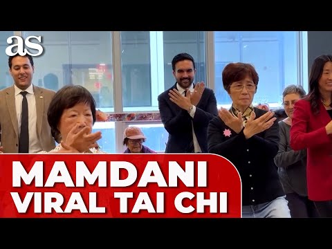 ZOHRAN MAMDANI dances and practices TAI CHI ahead of NYC mayoral election