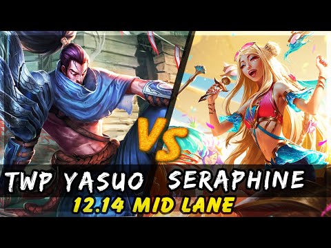 TheWanderingPro - Yasuo vs Seraphine MID Patch 12.14 - Yasuo Gameplay