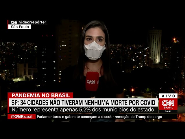 34 cidades de São Paulo não registraram mortes por Covid-19