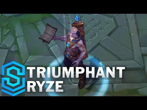 Triumphant Ryze Skin Spotlight - Pre-Release - League of Legends