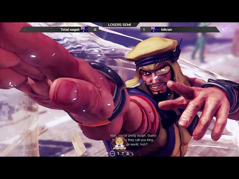 Street Fighter V: Total-sagat vs bikrae - Show Your Prowess March 2019 - Losers Quarter-Final