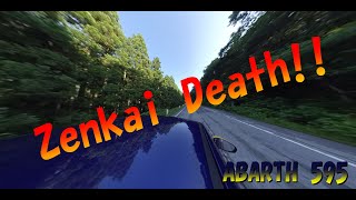 【ABARTH 595 アバルト】姉川ダムを目指してみた #01